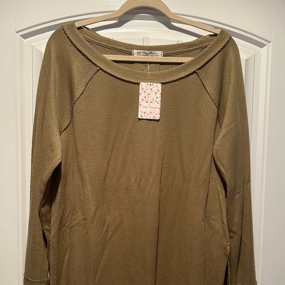 Free People Sunstone Thermal Long Sleeve Size M